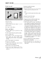 Preview for 5 page of Grundig GDP 5500 Manual