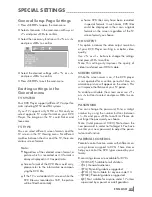 Preview for 45 page of Grundig GDP 5500 Manual