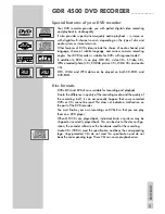 Preview for 5 page of Grundig GDR 4500 User Manual