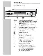 Preview for 8 page of Grundig GDR 4500 User Manual