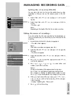 Preview for 47 page of Grundig GDR 4500 User Manual