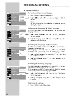 Preview for 62 page of Grundig GDR 4500 User Manual