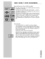 Предварительный просмотр 5 страницы Grundig GDR 5400/1 User Manual