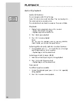 Preview for 30 page of Grundig GDR 5400/1 User Manual