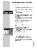 Предварительный просмотр 59 страницы Grundig GDR 5550 HDD User Manual