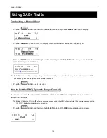 Preview for 14 page of Grundig GDR720DAB Manual