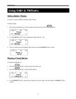 Preview for 17 page of Grundig GDR720DAB Manual