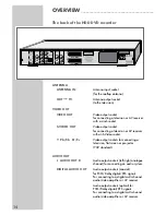 Preview for 14 page of Grundig GDRH 5625 User Manual