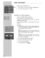 Preview for 36 page of Grundig GDRH 5625 User Manual