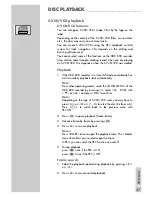 Preview for 37 page of Grundig GDRH 5625 User Manual