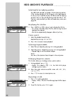 Preview for 48 page of Grundig GDRH 5625 User Manual