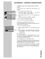 Preview for 57 page of Grundig GDRH 5625 User Manual