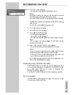 Preview for 59 page of Grundig GDRH 5625 User Manual