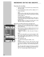 Preview for 62 page of Grundig GDRH 5625 User Manual