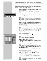 Preview for 64 page of Grundig GDRH 5625 User Manual