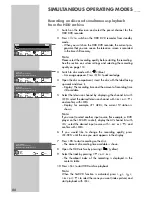 Preview for 66 page of Grundig GDRH 5625 User Manual