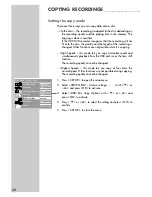 Preview for 68 page of Grundig GDRH 5625 User Manual