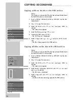 Preview for 70 page of Grundig GDRH 5625 User Manual