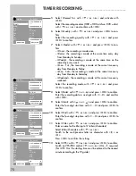 Preview for 72 page of Grundig GDRH 5625 User Manual