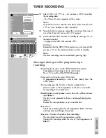 Preview for 73 page of Grundig GDRH 5625 User Manual