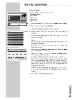 Preview for 85 page of Grundig GDRH 5625 User Manual