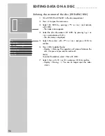 Preview for 96 page of Grundig GDRH 5625 User Manual