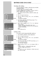 Preview for 98 page of Grundig GDRH 5625 User Manual