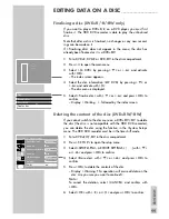 Preview for 99 page of Grundig GDRH 5625 User Manual