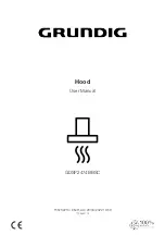 Grundig GDSP2474BBSC User Manual preview