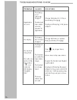 Preview for 54 page of Grundig GDT 400 User Manual