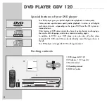 Предварительный просмотр 4 страницы Grundig GDV 120 User Manual