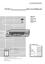 Preview for 1 page of Grundig GDV 130 Service Manual