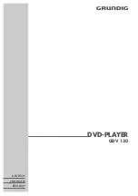 Preview for 1 page of Grundig GDV 130 User Manual