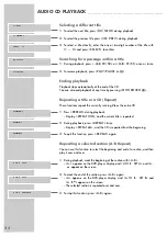 Preview for 22 page of Grundig GDV 130 User Manual