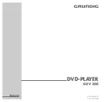 Preview for 1 page of Grundig GDV 200 User Manual