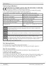 Preview for 9 page of Grundig GHV 41823 User Instructions