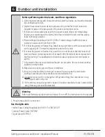 Предварительный просмотр 33 страницы Grundig GIN 090 Installation Manual