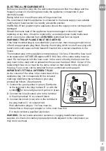 Preview for 6 page of Grundig GKFED473 Installation & User'S Instructions