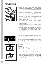 Предварительный просмотр 48 страницы Grundig GKI 1120 B User Instructions