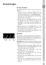 Preview for 61 page of Grundig GKI 1120 B User Instructions