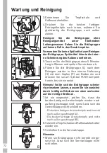 Предварительный просмотр 72 страницы Grundig GKI 1120 B User Instructions