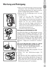 Предварительный просмотр 73 страницы Grundig GKI 1120 B User Instructions