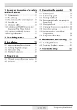 Preview for 3 page of Grundig GKN 16220 User Manual