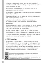 Предварительный просмотр 8 страницы Grundig GKN16220FX User Instructions