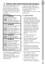 Предварительный просмотр 5 страницы Grundig GKN4582V User Manual