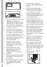 Preview for 6 page of Grundig GKN67920DX User Manual