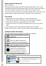 Preview for 4 page of Grundig GKNG3691 G User Manual