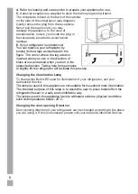 Предварительный просмотр 8 страницы Grundig GKNM46220DZ User Instructions