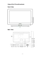 Предварительный просмотр 8 страницы Grundig GLED2211HDV Series Manual