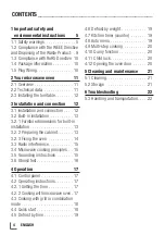 Preview for 4 page of Grundig GMI12311B User Manual